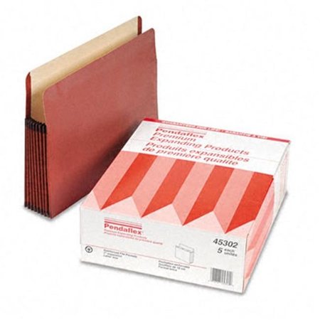 ESSELTE PENDAFLEX CORPORATION Esselte Pendaflex 45302 Watershed 7   Expansion File Pocket  Straight  Letter  Red  5/Box 45302